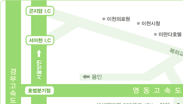 베데스다(경기) 시설약도